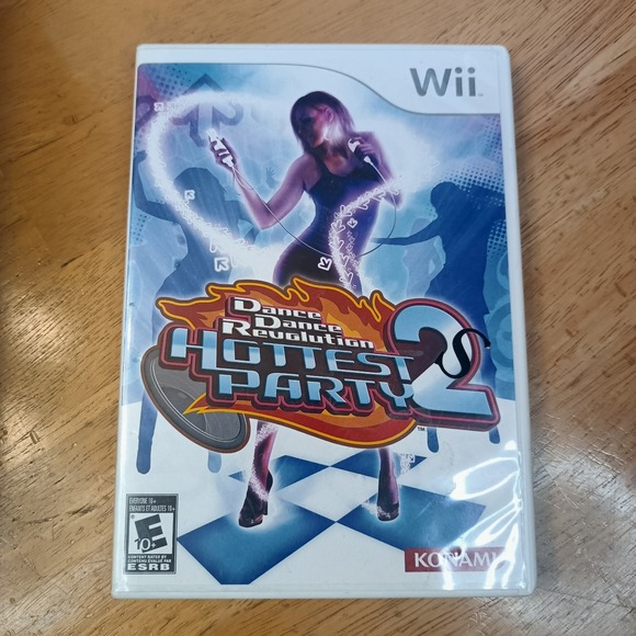 DDR Dance Dance Revolution: Hottest Party‎ 2 Nintendo Wii Bundle w/ Game & Mat - Picture 4 of 9
